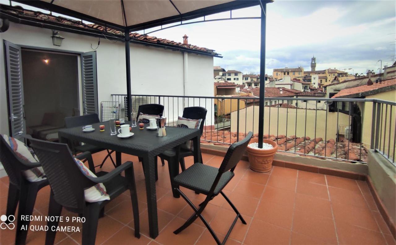 شقة Attico Rucellai Con Terrazza Super Vista فلورنس المظهر الخارجي الصورة